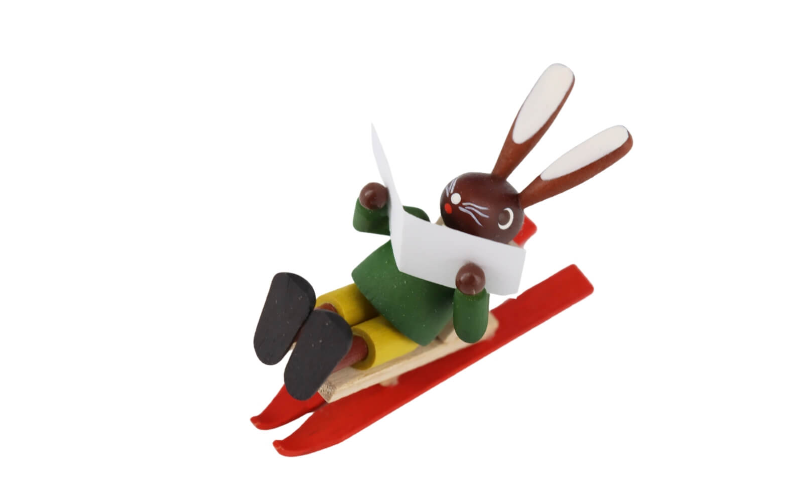 Bunny with ski in deck chair by Stephan Kaden_1
