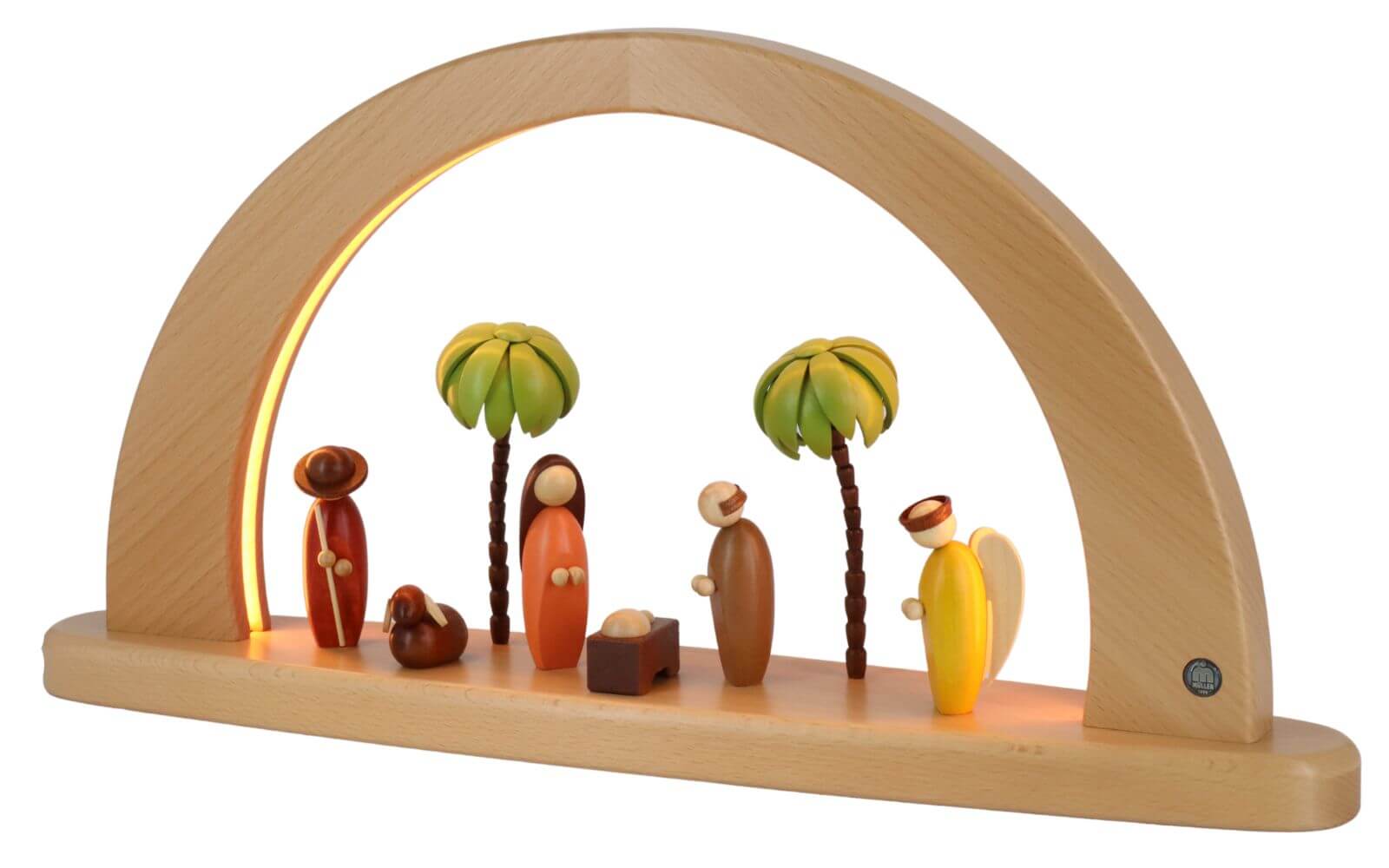Modern LED candle arch Holy Story, 49 cm by Müller Kleinkunst_4