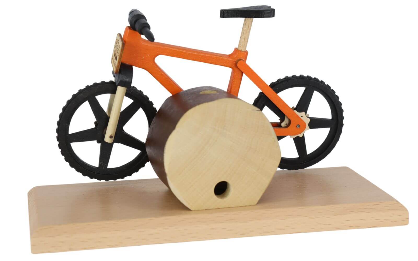 Smoking man - Smoking bike EBM Edition, orange by Gerd Hofmann_2