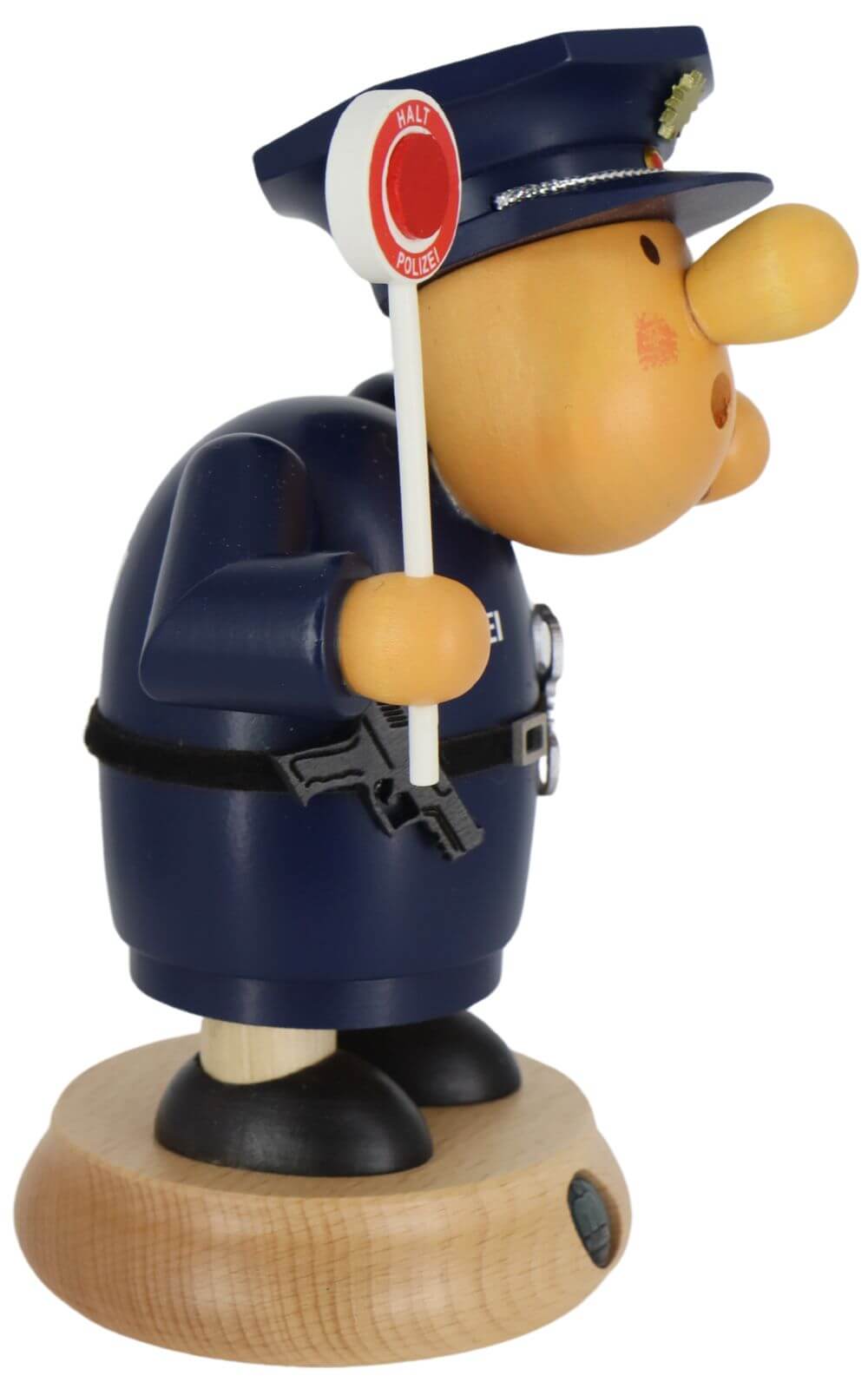 Smoking man Müllerchen® policeman, 16 cm by Müller Kleinkunst_2