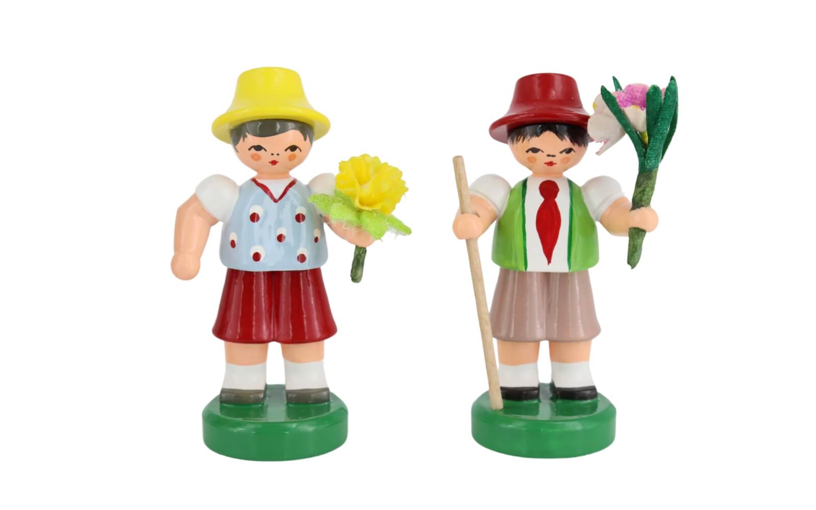 Miniature flower boys, 5 pieces hand-painted by Figurenland Uhlig GmbH_3