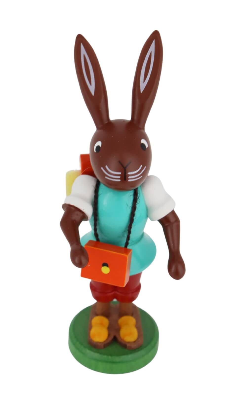 Easter bunny with school bag, 9 cm by Thomas Preißler_3