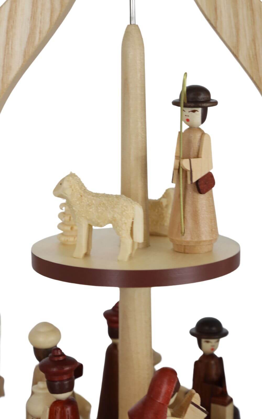 Arched pyramid Holy Story natural, 34 cm by Müller Kleinkunst_3