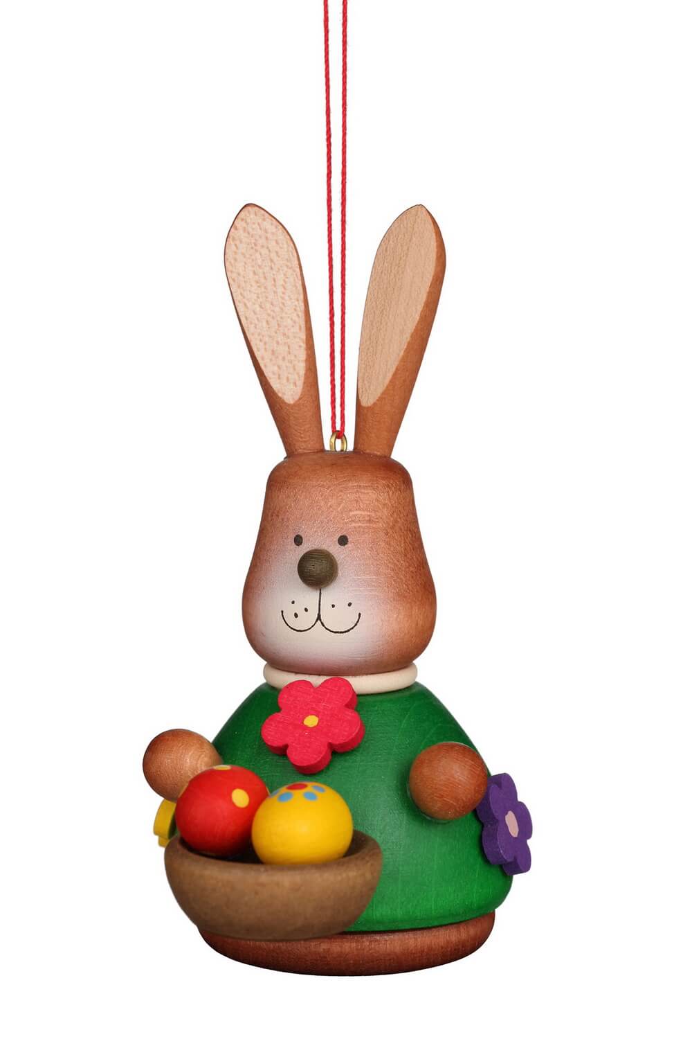 Easter Bunny - Wobbly Bunny with Egg Basket by Christian Ulbricht