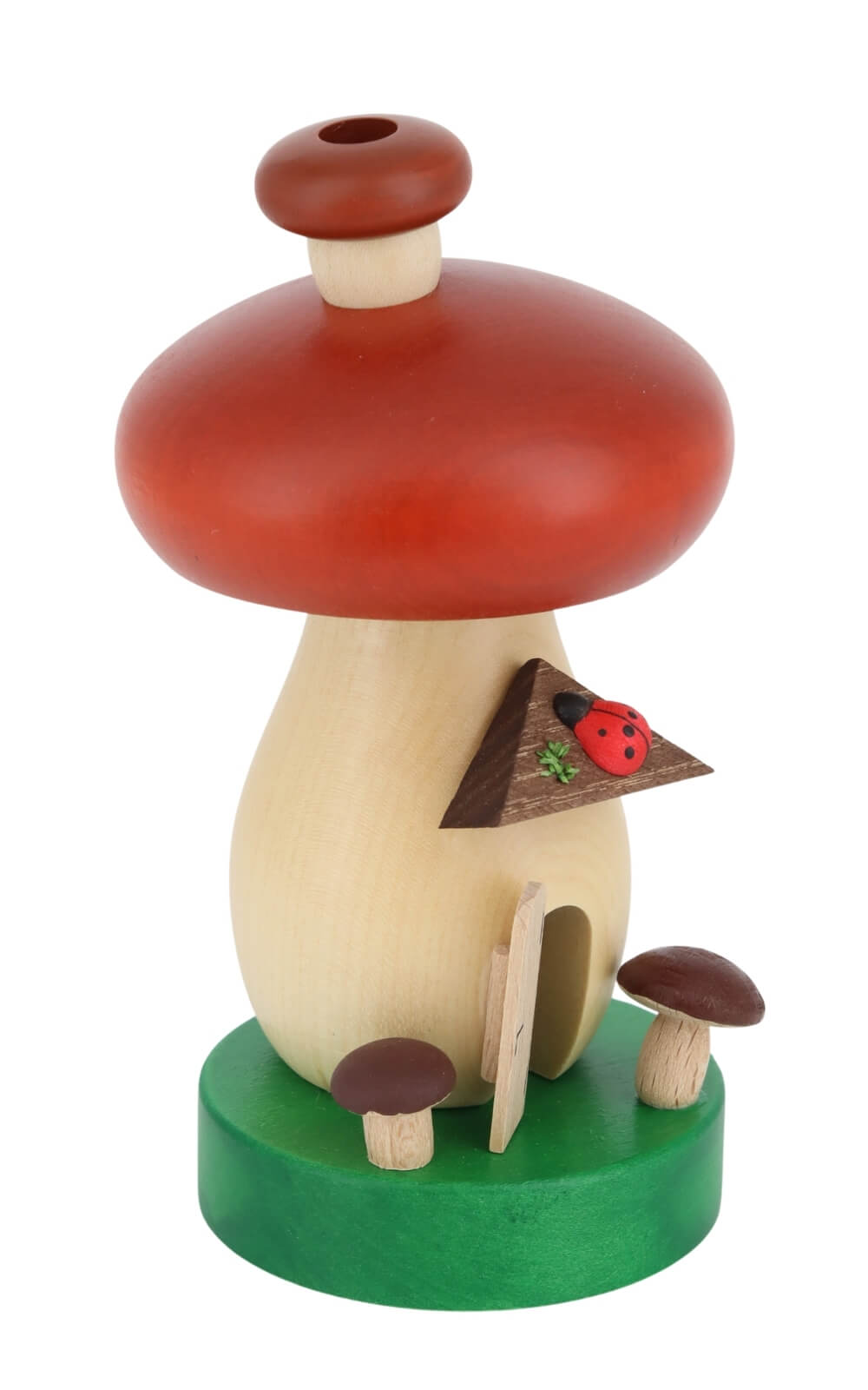 Smoking Man Mushroom, 14 cm / 5,5 inch by Richard Glässer