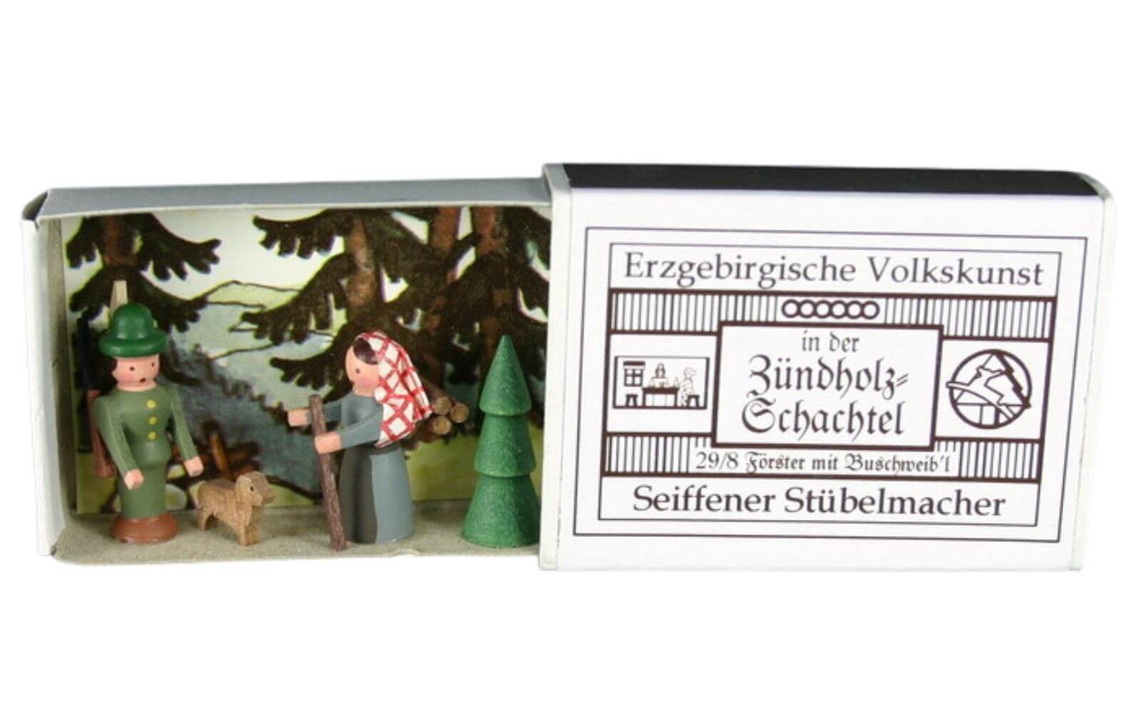 Matchbox forester with bush woman by Gunter Flath