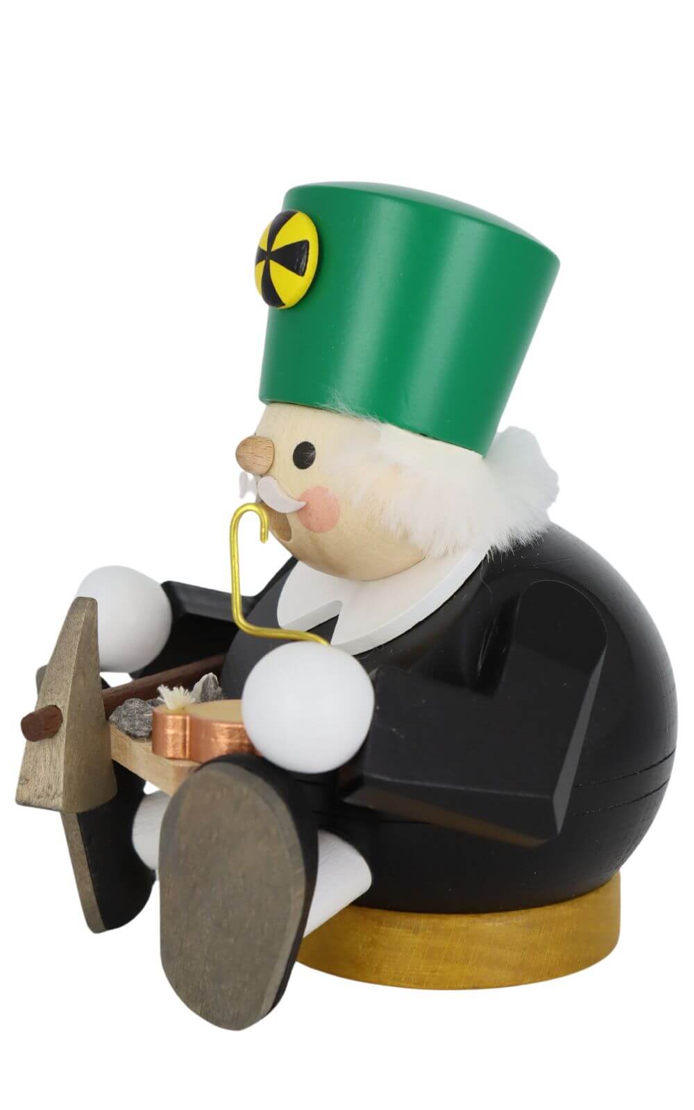 Smoking man - ball smoking man miner, sitting by Richard Glässer_2