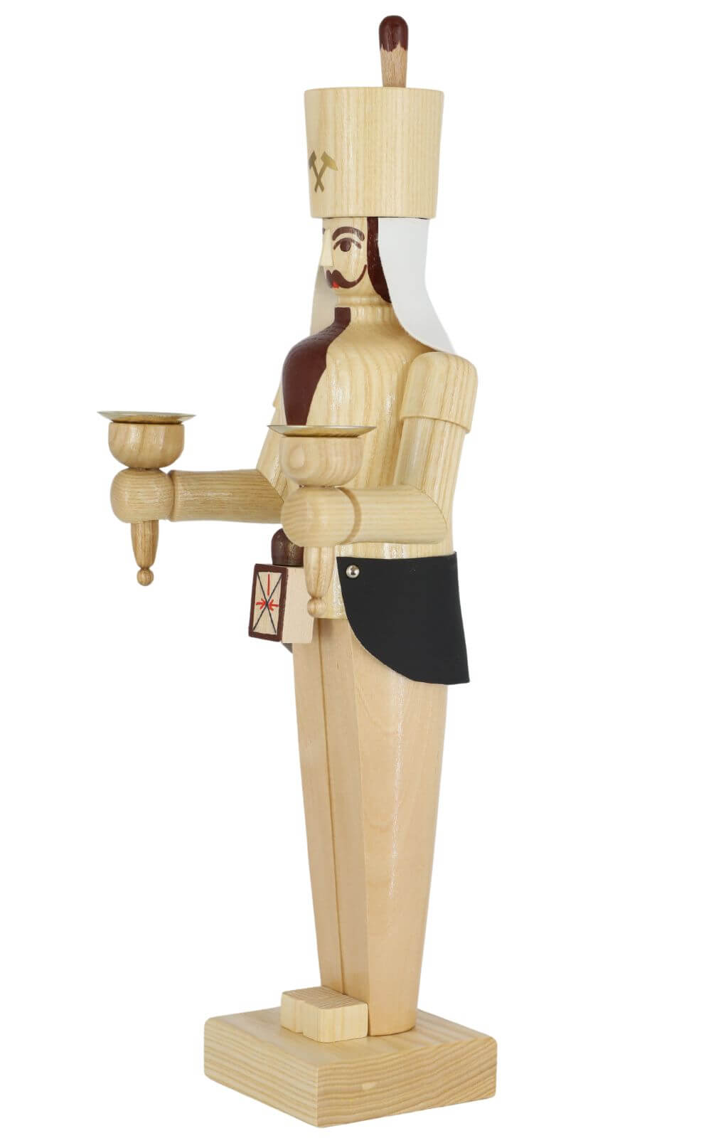 Wooden miner, natural, 38 cm by SEIFFEN.COM_3