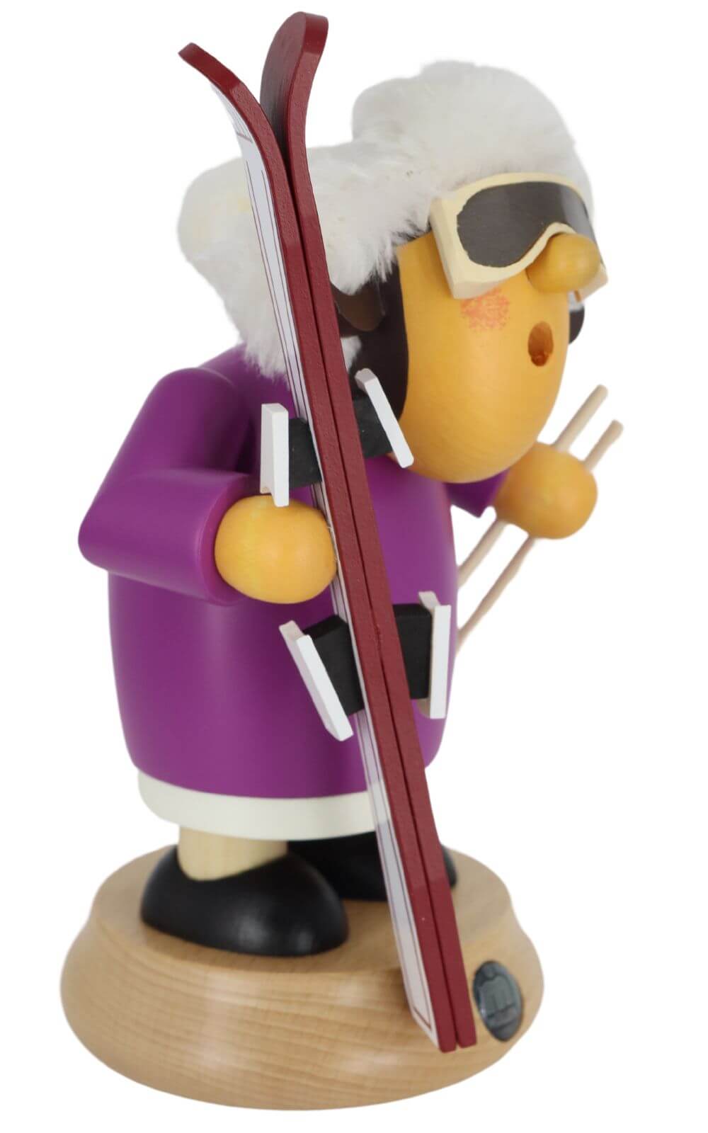 Smoking man Müllerchen® skier by Müller Kleinkunst_2