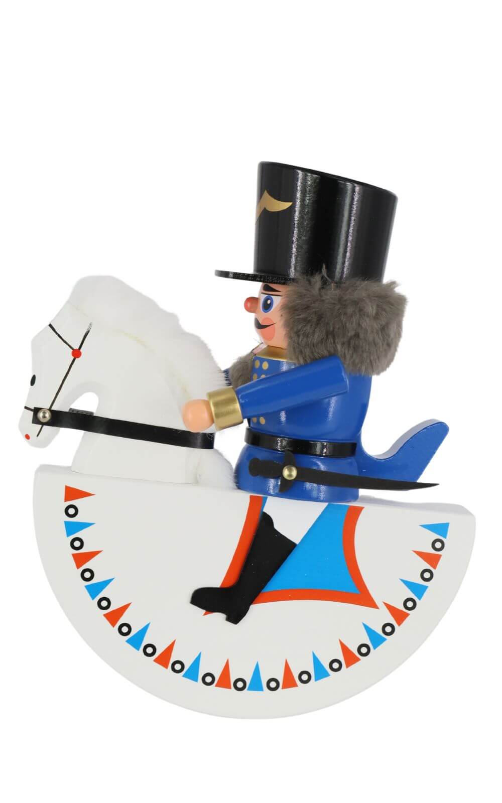 Nutcracker Little rider hussar blue, 22 cm by Legler_3