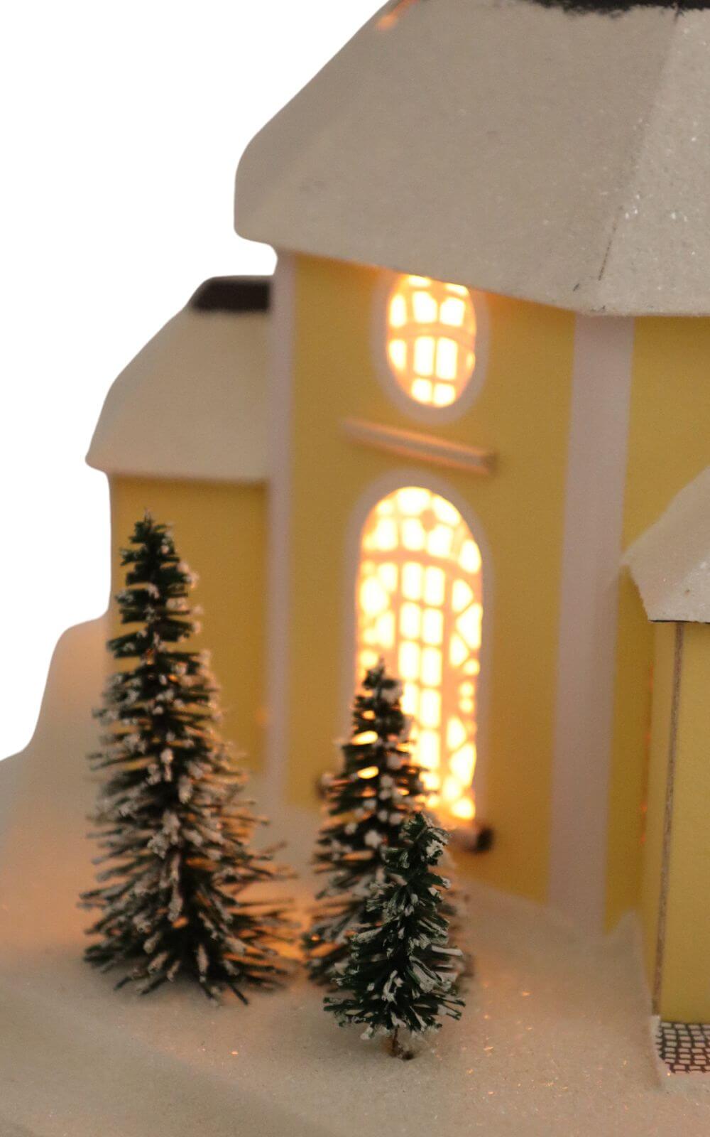 House of lights Seiffen church, 43 cm by Birgit Uhlig_4
