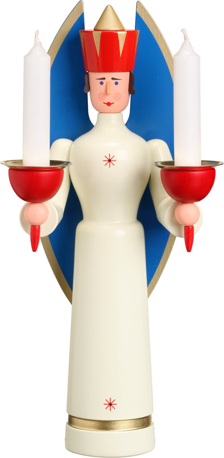 Christmas angel, 25 cm by Seiffener Volkskunst eG