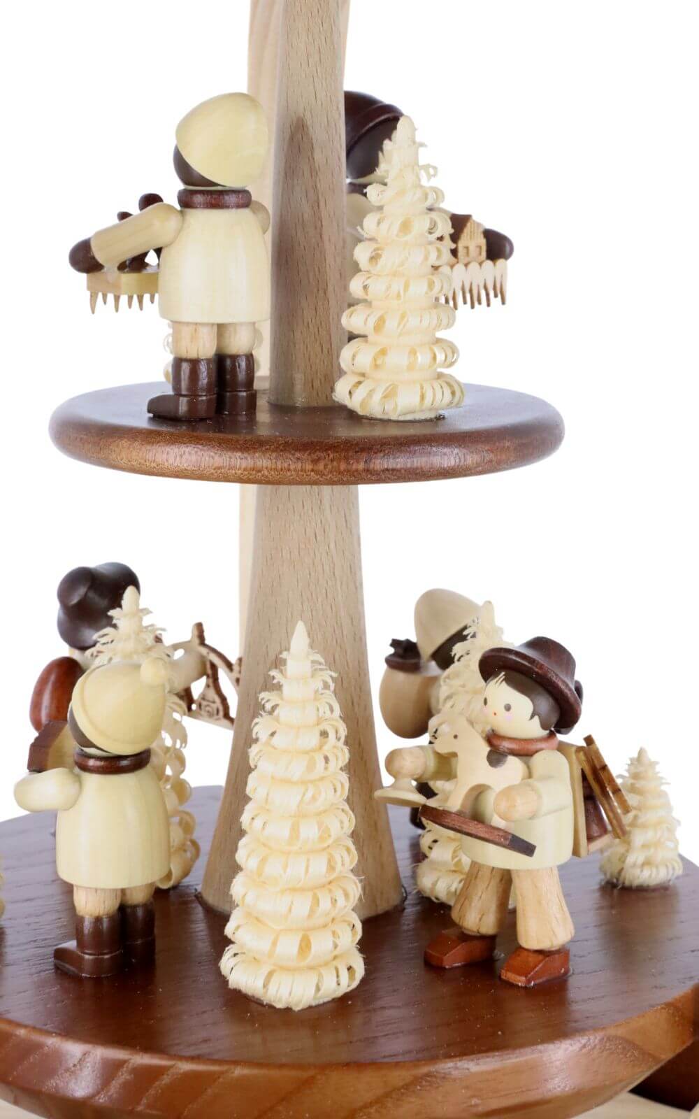 Christmas pyramid merchant double tier by Legler_2