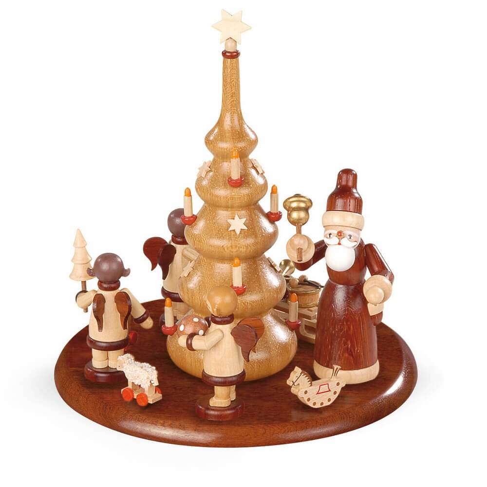 Motif platform Santa Claus for music box M19840 by Müller Kleinkunst