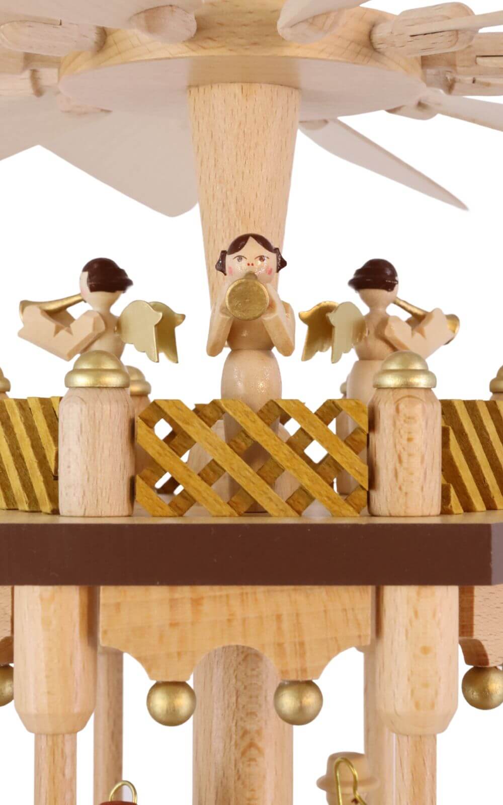Weihnachtspyramide Heilige Geschichte, 3 – stöckig, 38 cm von Richard Glässer_2