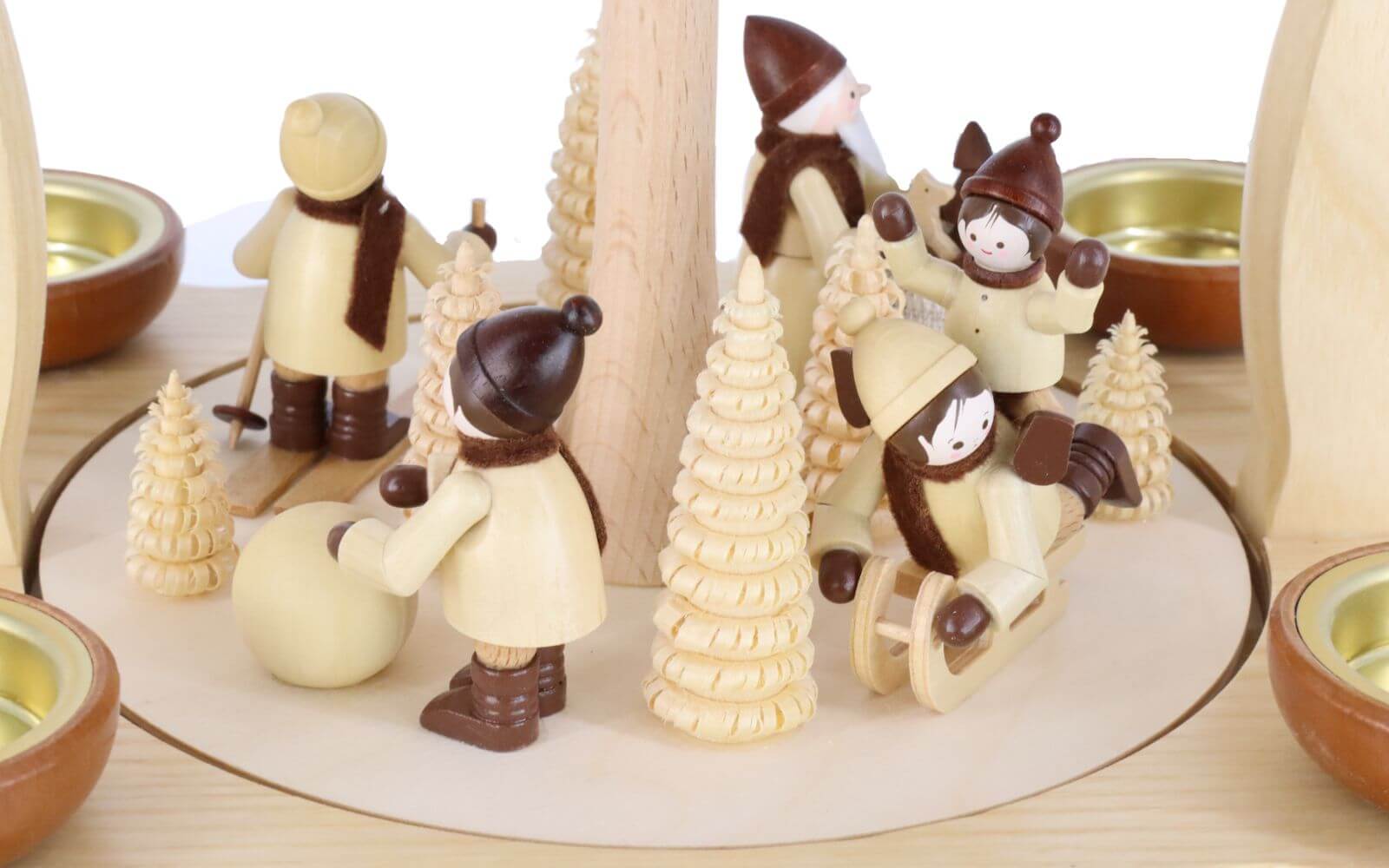 Christmas pyramid winter children 2-tier by Legler_3