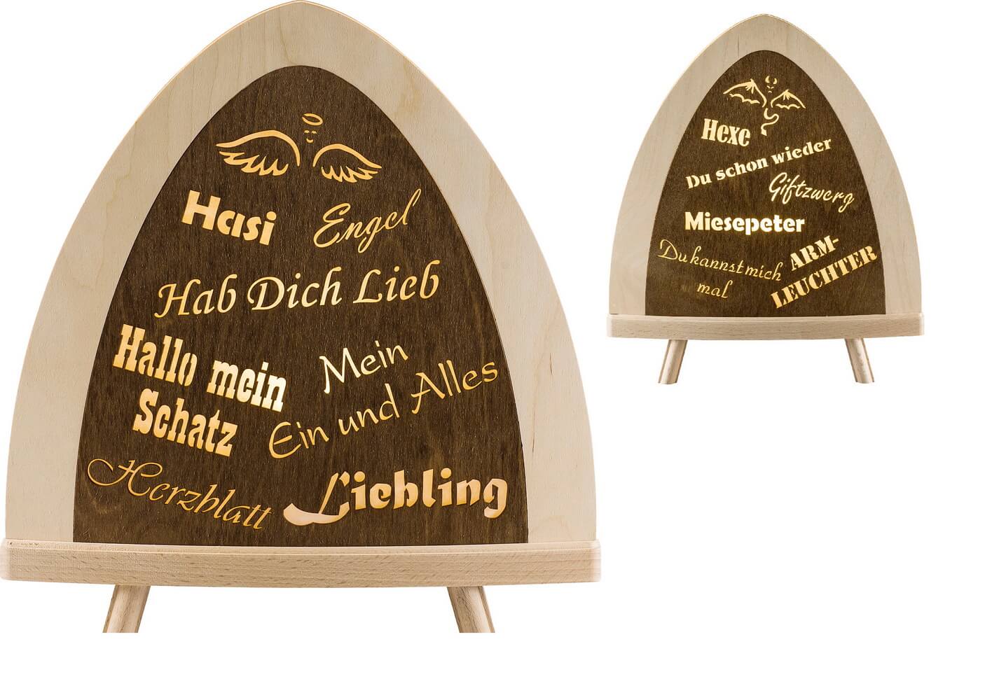 LED stand lamp feeling change by Weigla