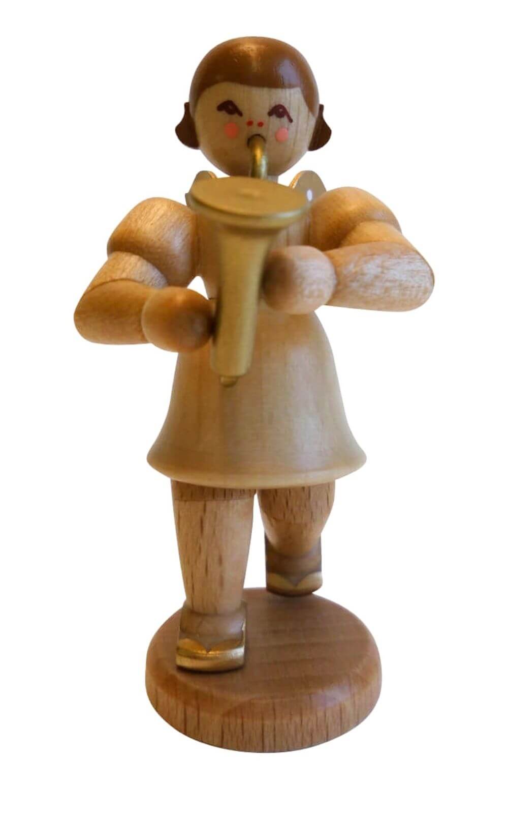Christmas angel with saxophone, nature, short skirt by SEIFFEN.COM