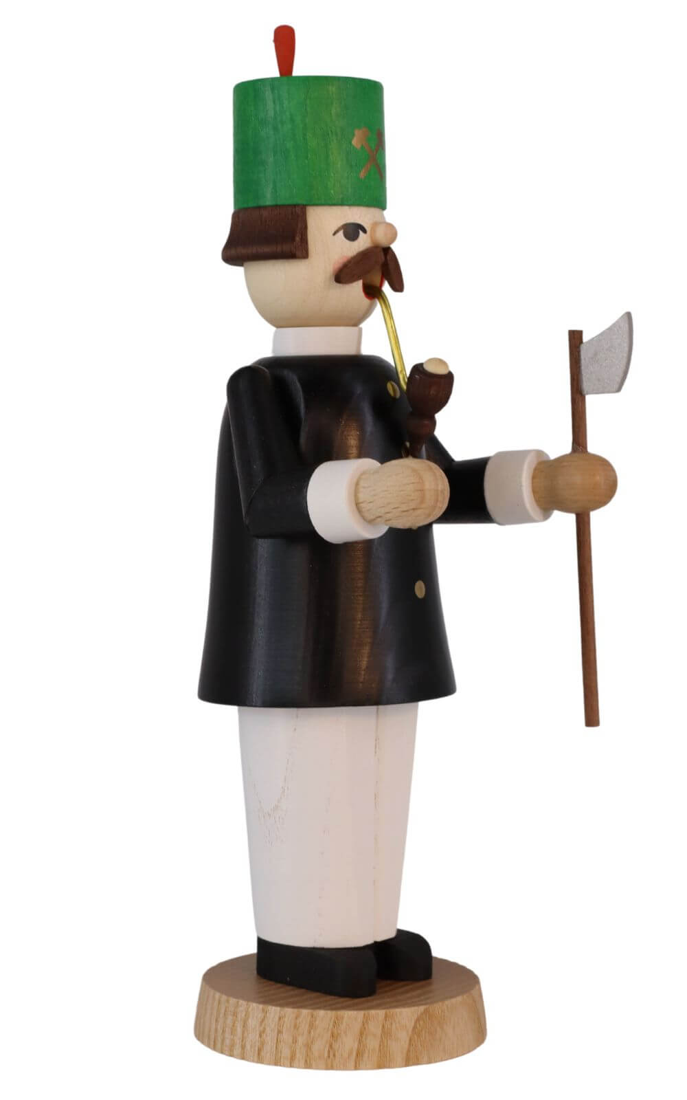 Smoking man miner, 21 cm by Richard Glässer-2