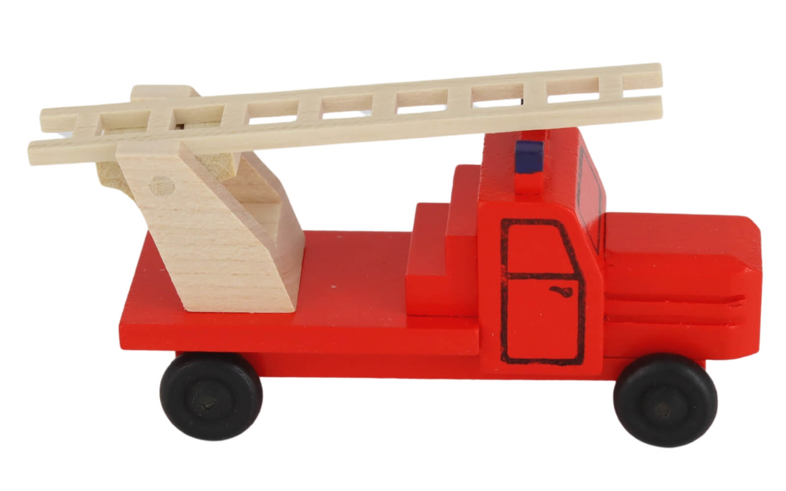 Wooden Car fire department car_3