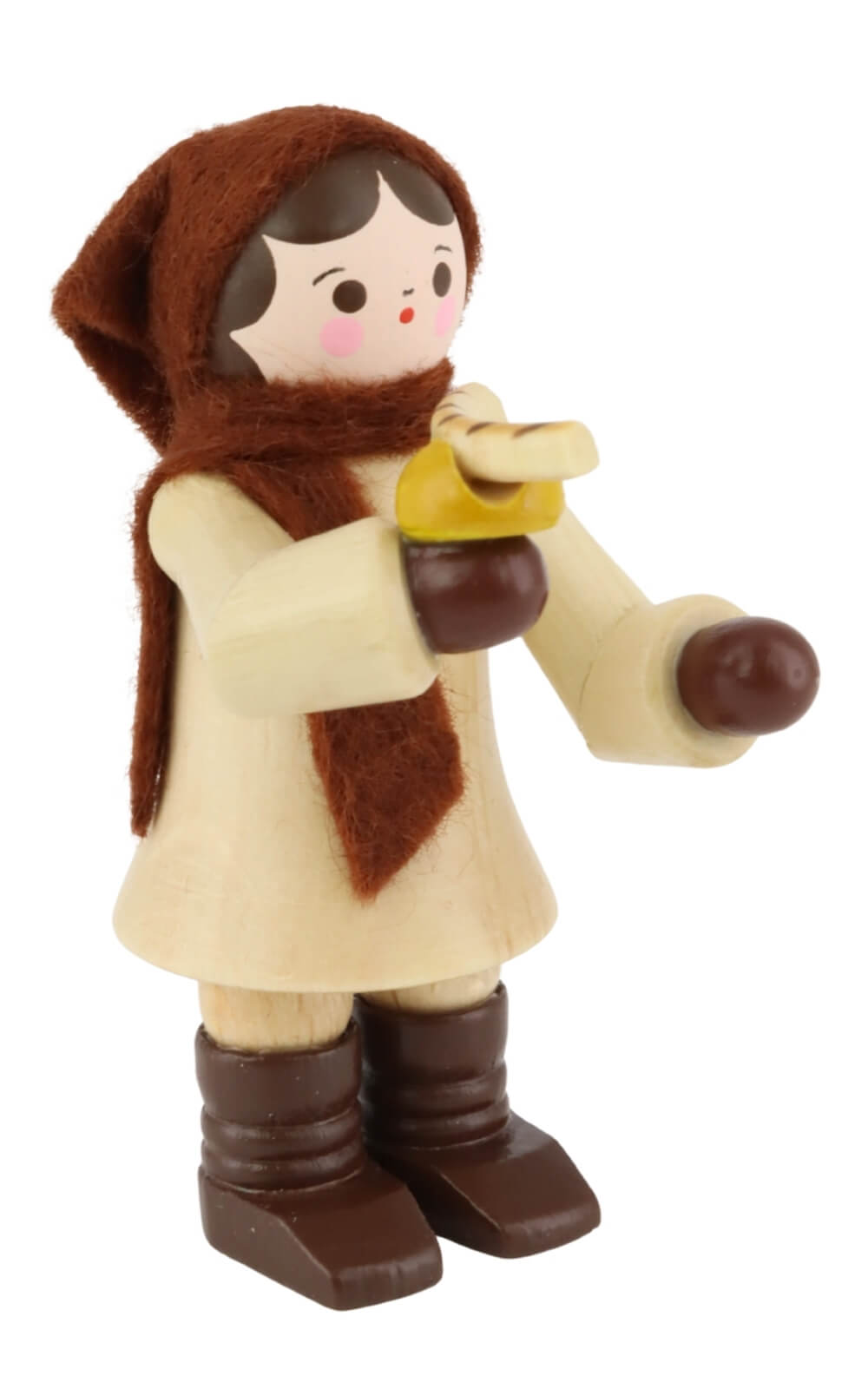 Mother with Bratwurst, 6 cm/2.36 in, natural by Romy Thiel_2