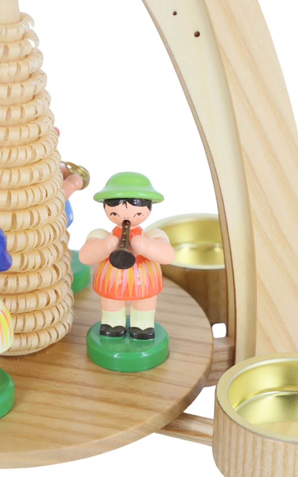 Spring pyramid with 4 instrument children, 27 cm by Figurenland Uhlig GmbH_4