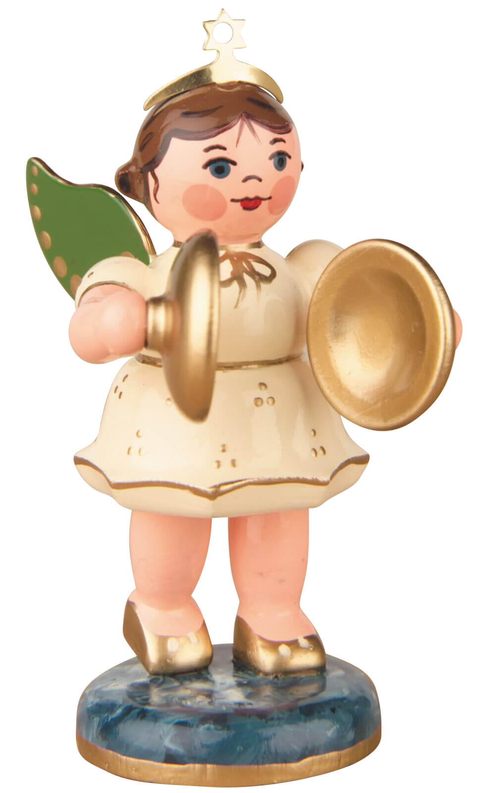 Christmas angel with basin by Hubrig folk art