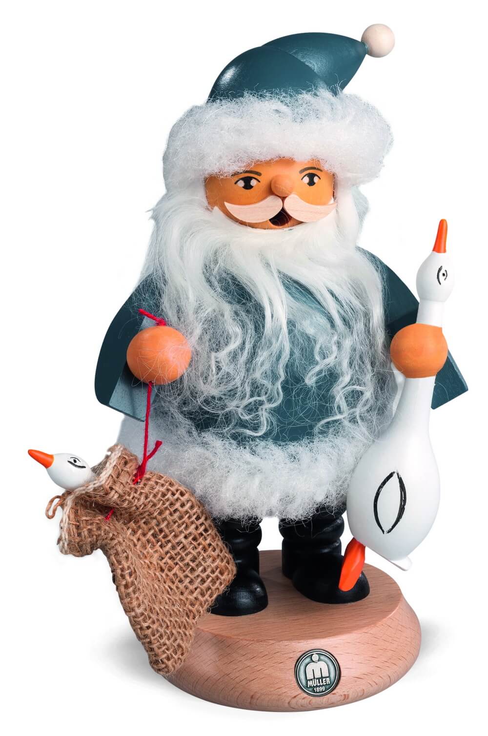 Smoking man Nordic Santa by Müller Kleinkunst