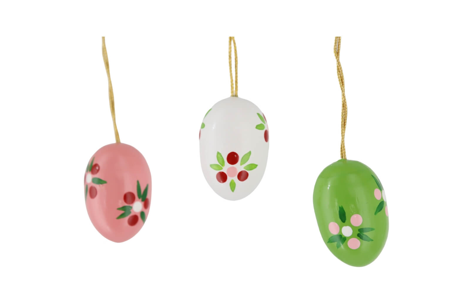 Easter eggs with flower pattern, 6 pieces, 2 cm by Figurenland Uhlig GmbH_2