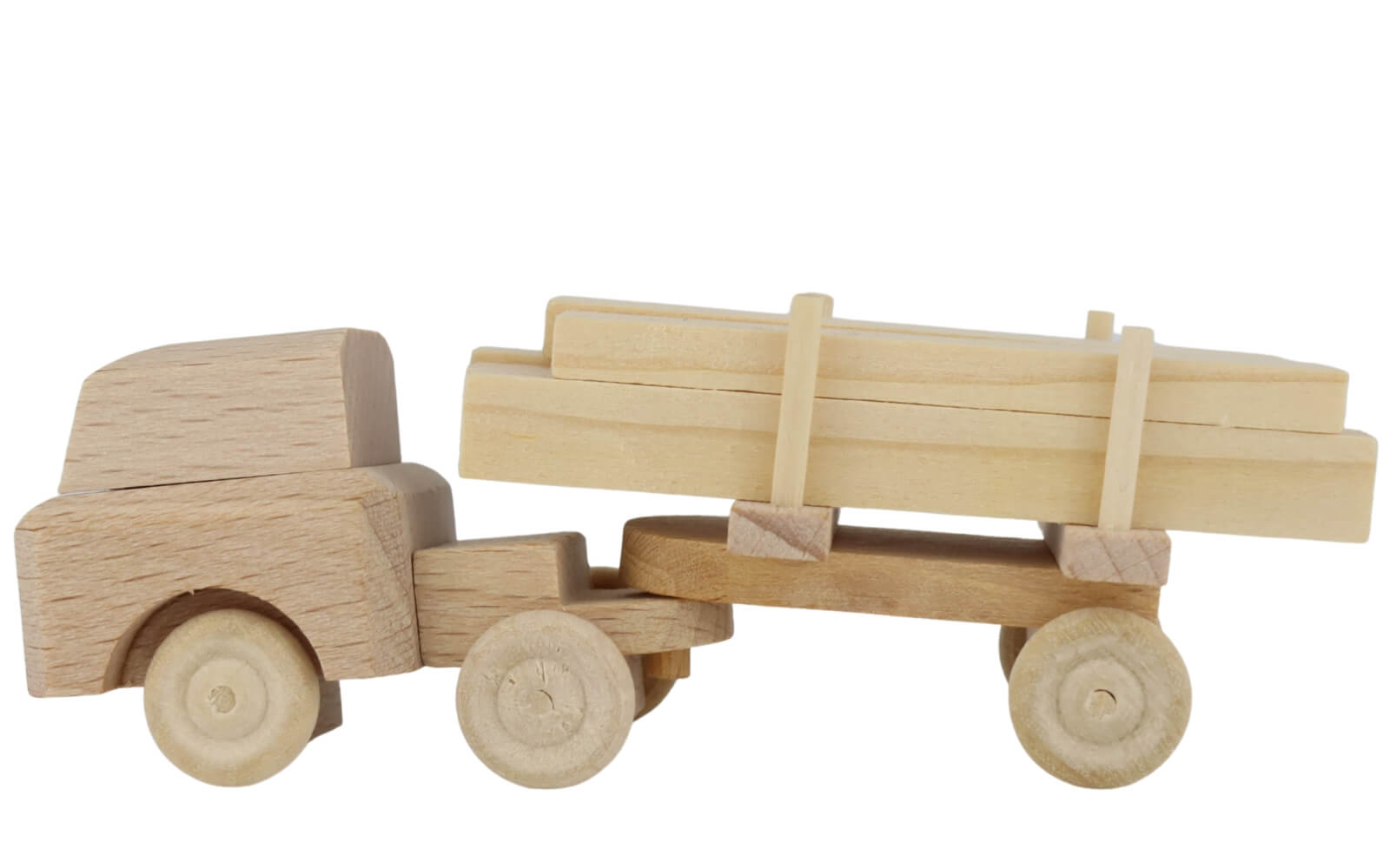 Wooden Car truck with wood, nature_2