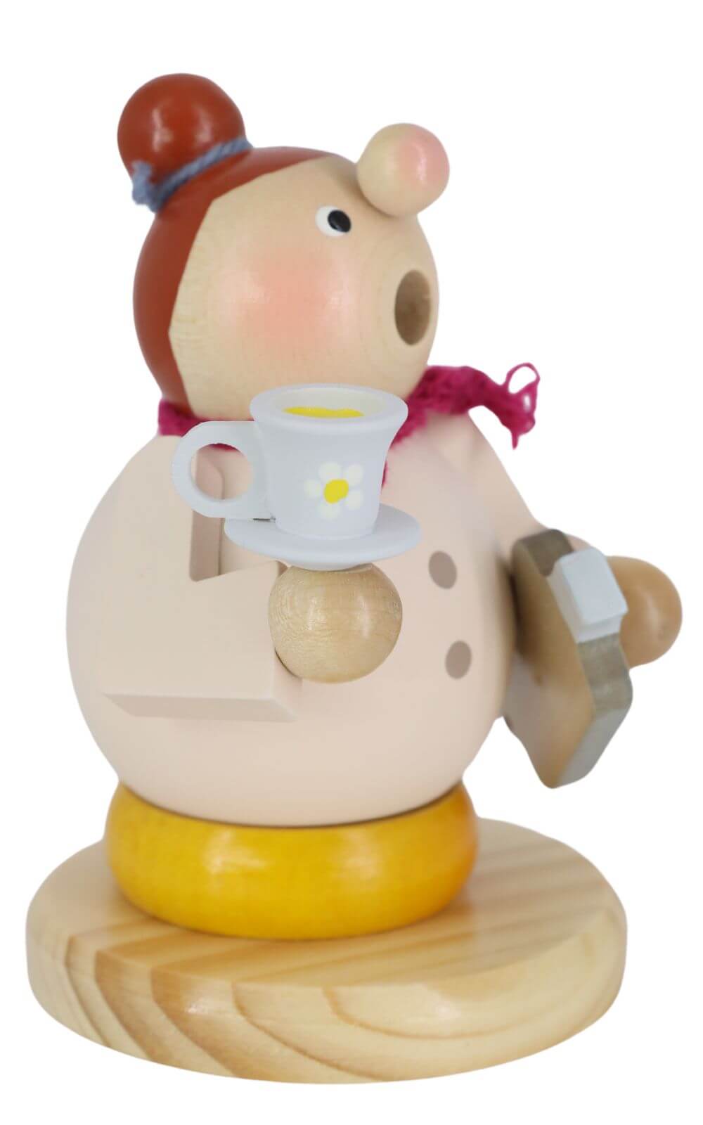 Smoking man sleeping cap grandma with hot water bottle, 11 cm by Ralf Zenker_2