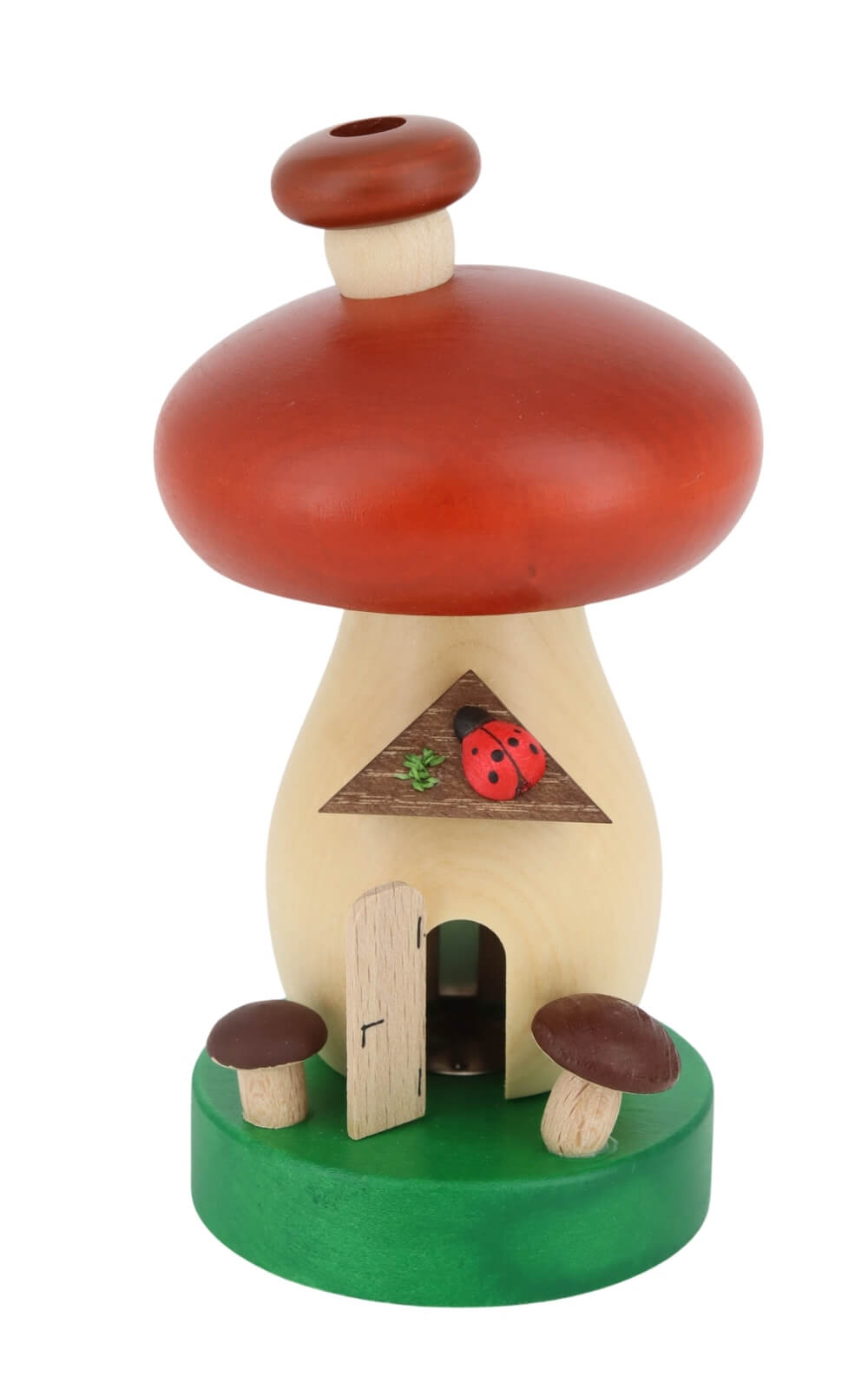 Smoking Man Mushroom, 14 cm / 5,5 inch by Richard Glässer