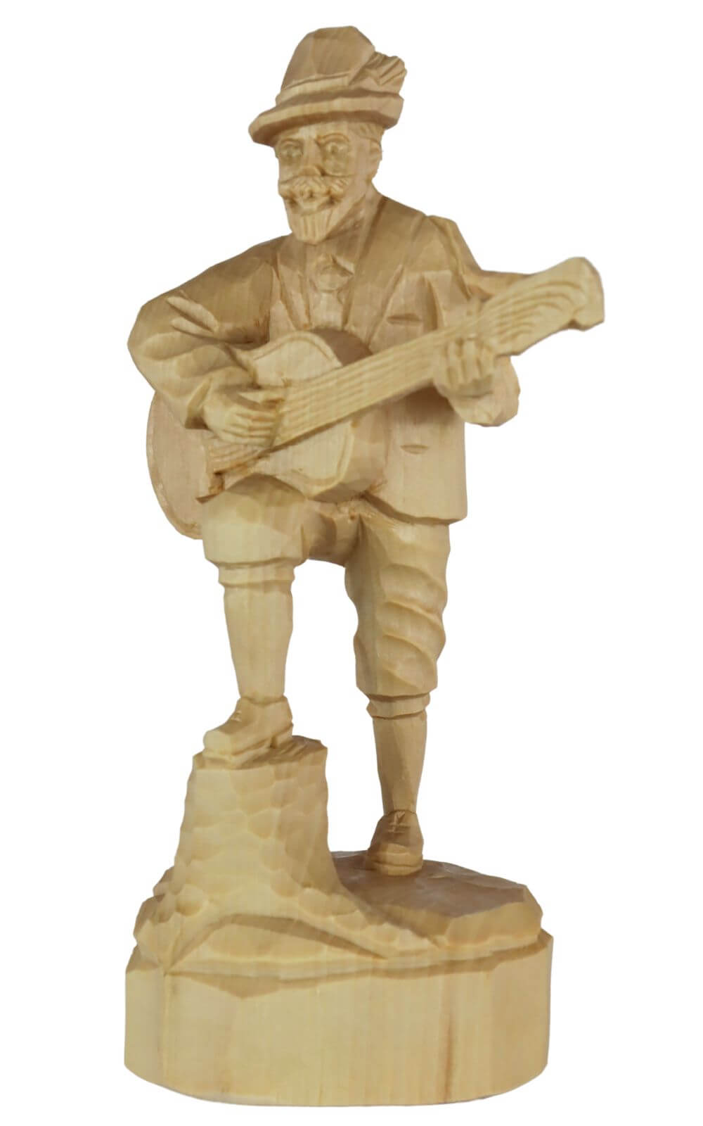 Anton Günther, carved, natural, 20 cm by Schnitzkunst aus dem Erzgebirge_1
