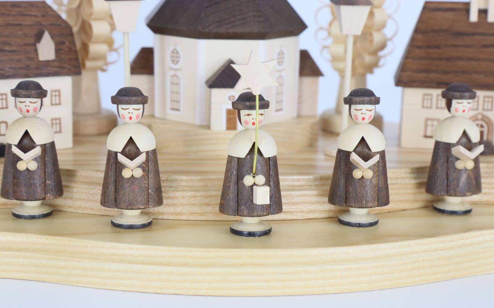 Christmas candle holder Seiffen village by Müller Kleinkunst_3