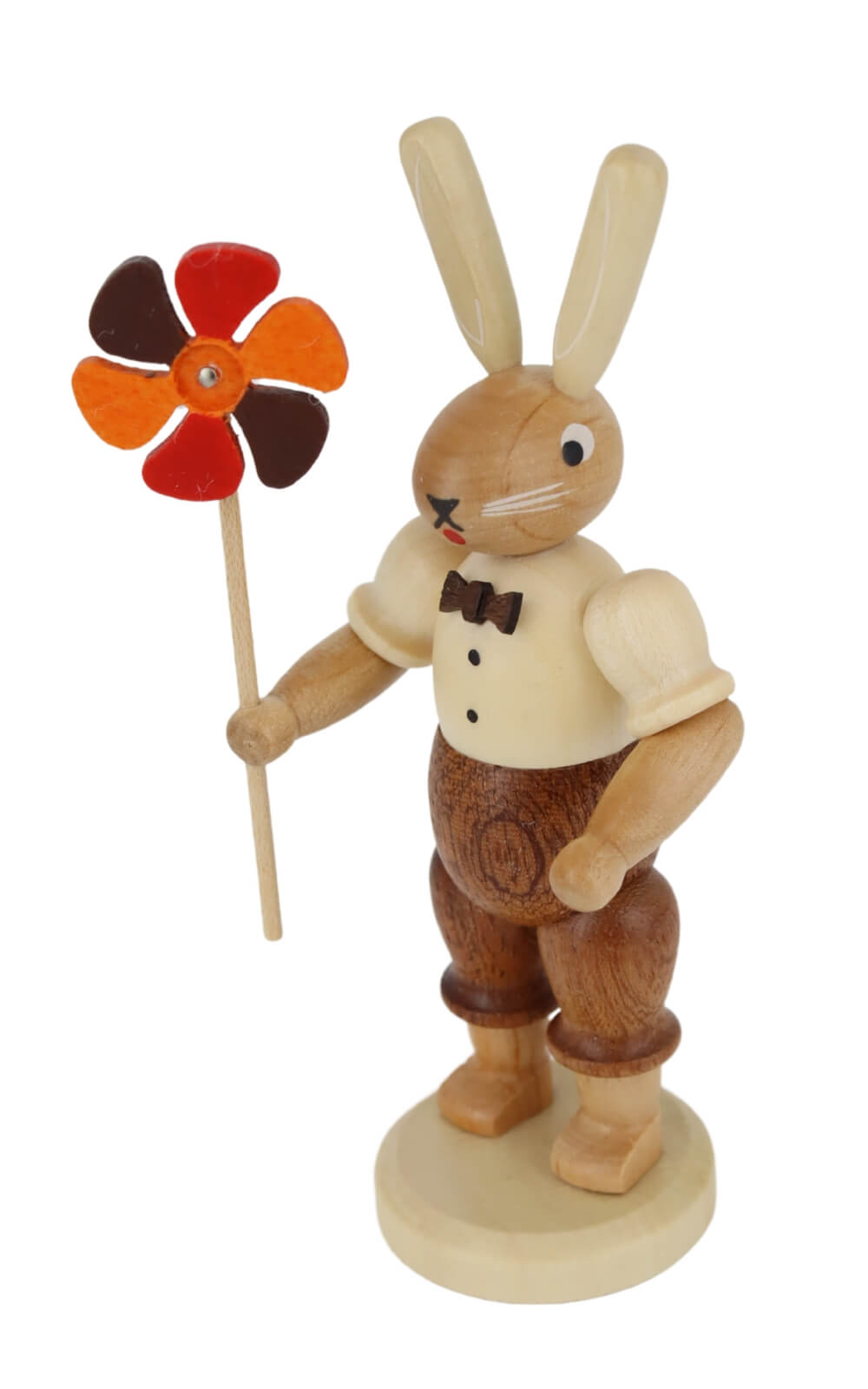 Easter bunny - man with windmill, natural by Müller Kleinkunst_1