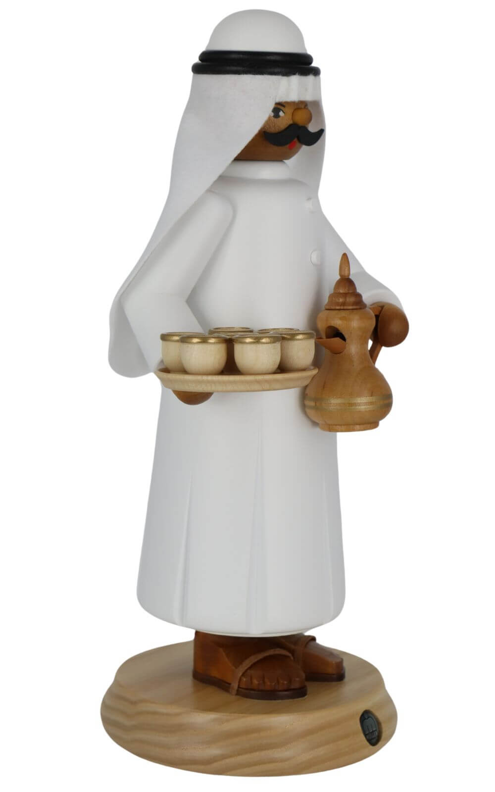Smoking man Arab with coffee pot by Müller Kleinkunst_2