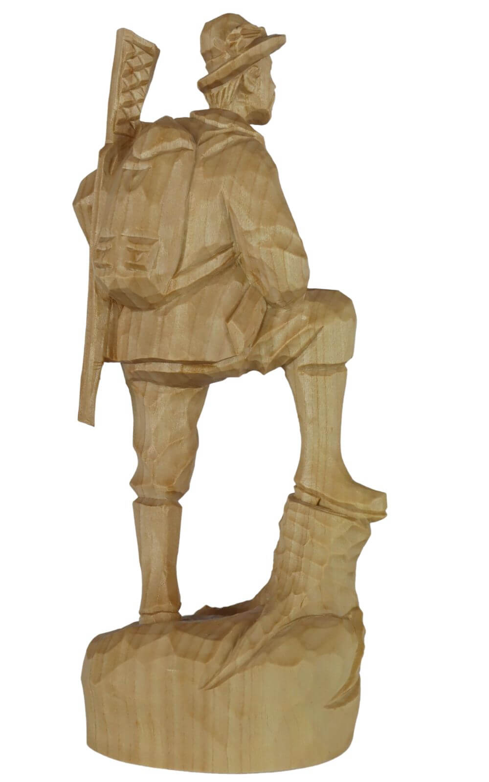 Forester, carved, 20 cm, natural by Schnitzkunst aus dem Erzgebirge_3