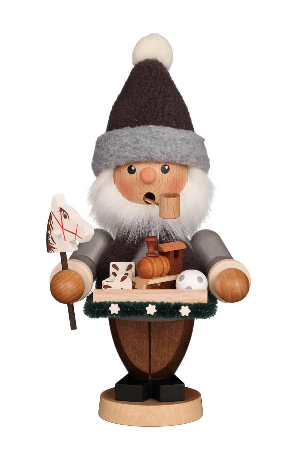 Smoking man toy trader, 21 cm by Christian Ulbricht