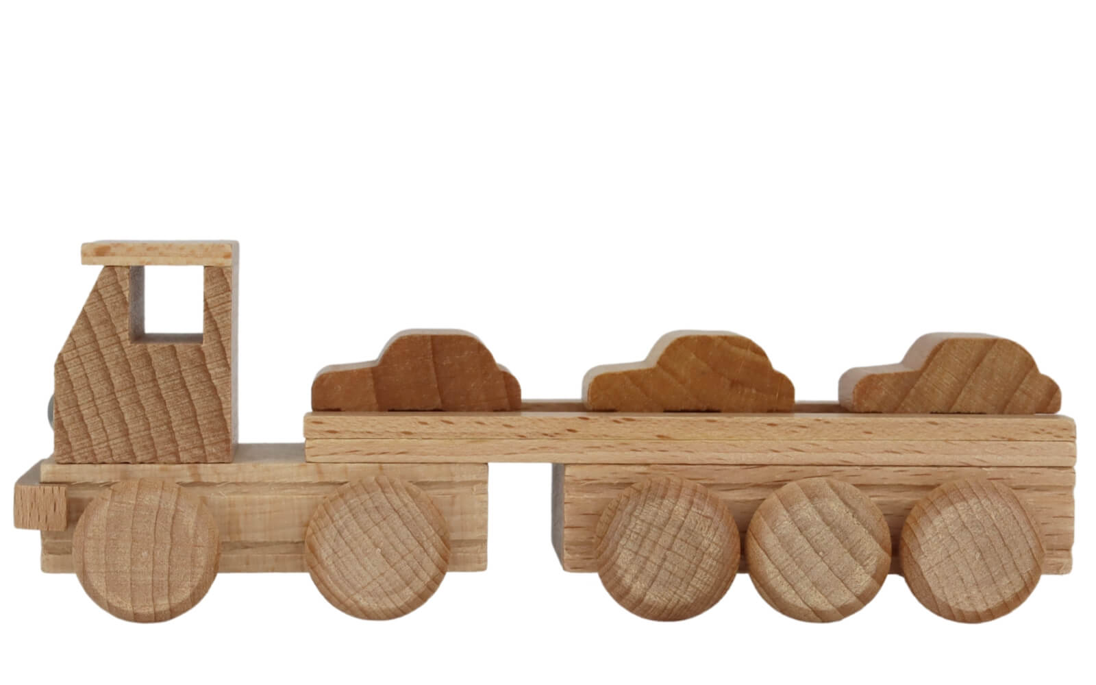 Wooden toy car transporter, natural by Ebert GmbH_2
