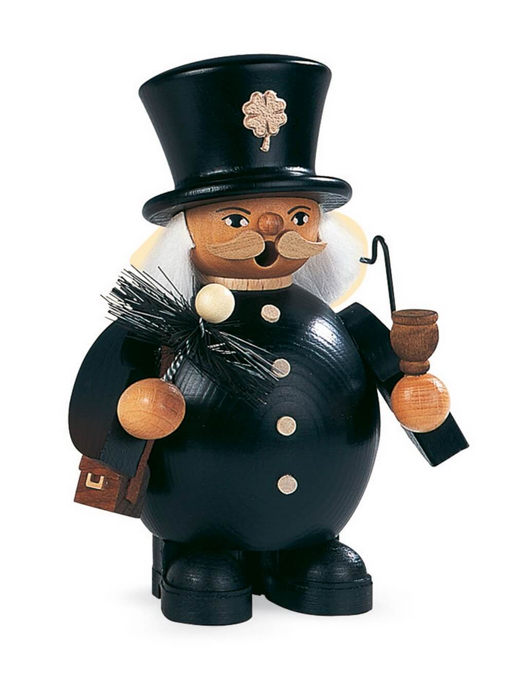 Smoking man chimney sweep by Müller Kleinkunst