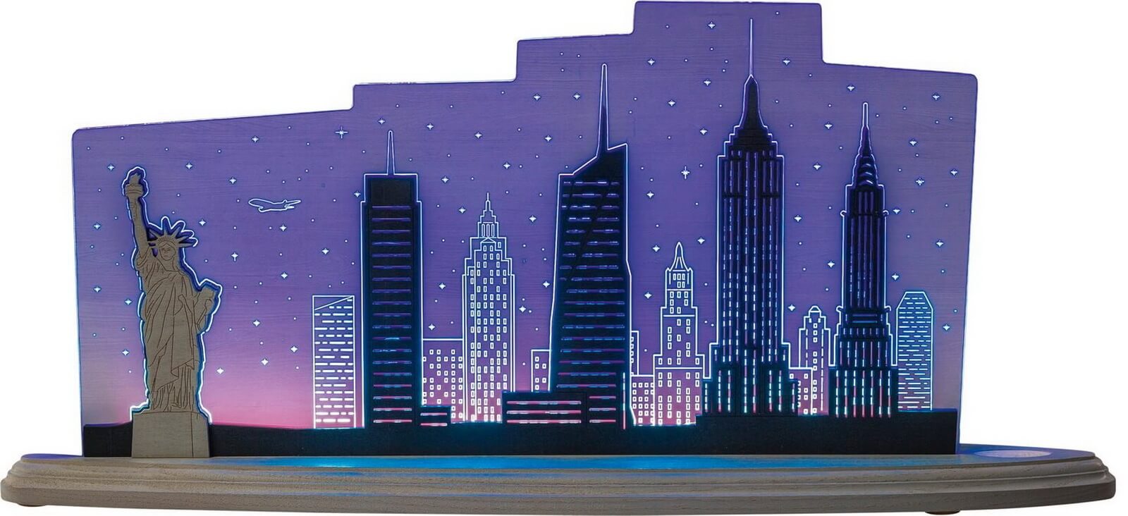 LED motif light New York by Weigla