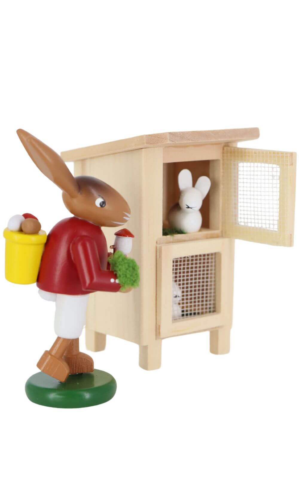 Osterhase mit Hasenstall von SEIFFEN.COM_2