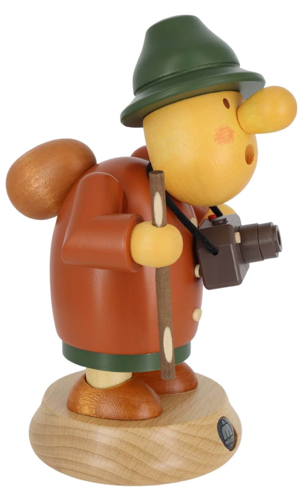 Smoking man Müllerchen® Tourist, 16 cm by Müller Kleinkunst_2