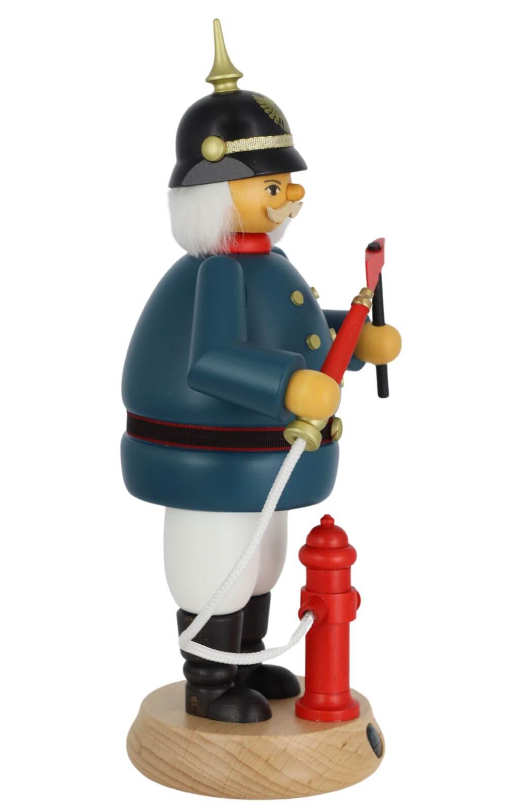 Smoking man Historical fireman by Müller Kleinkunst_2
