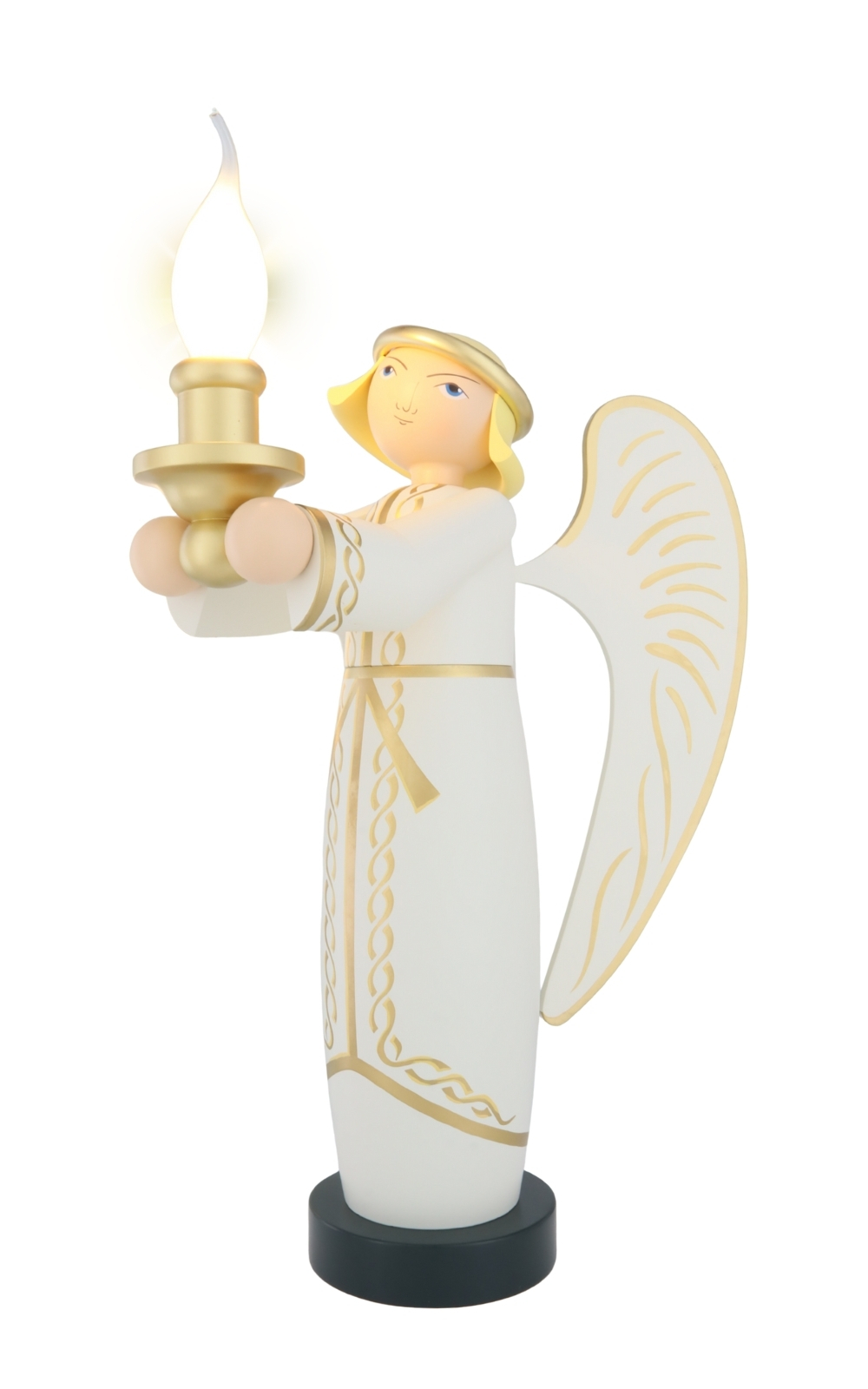 Angel and Miner, Electrically Illuminated, 50 cm by KWO_3