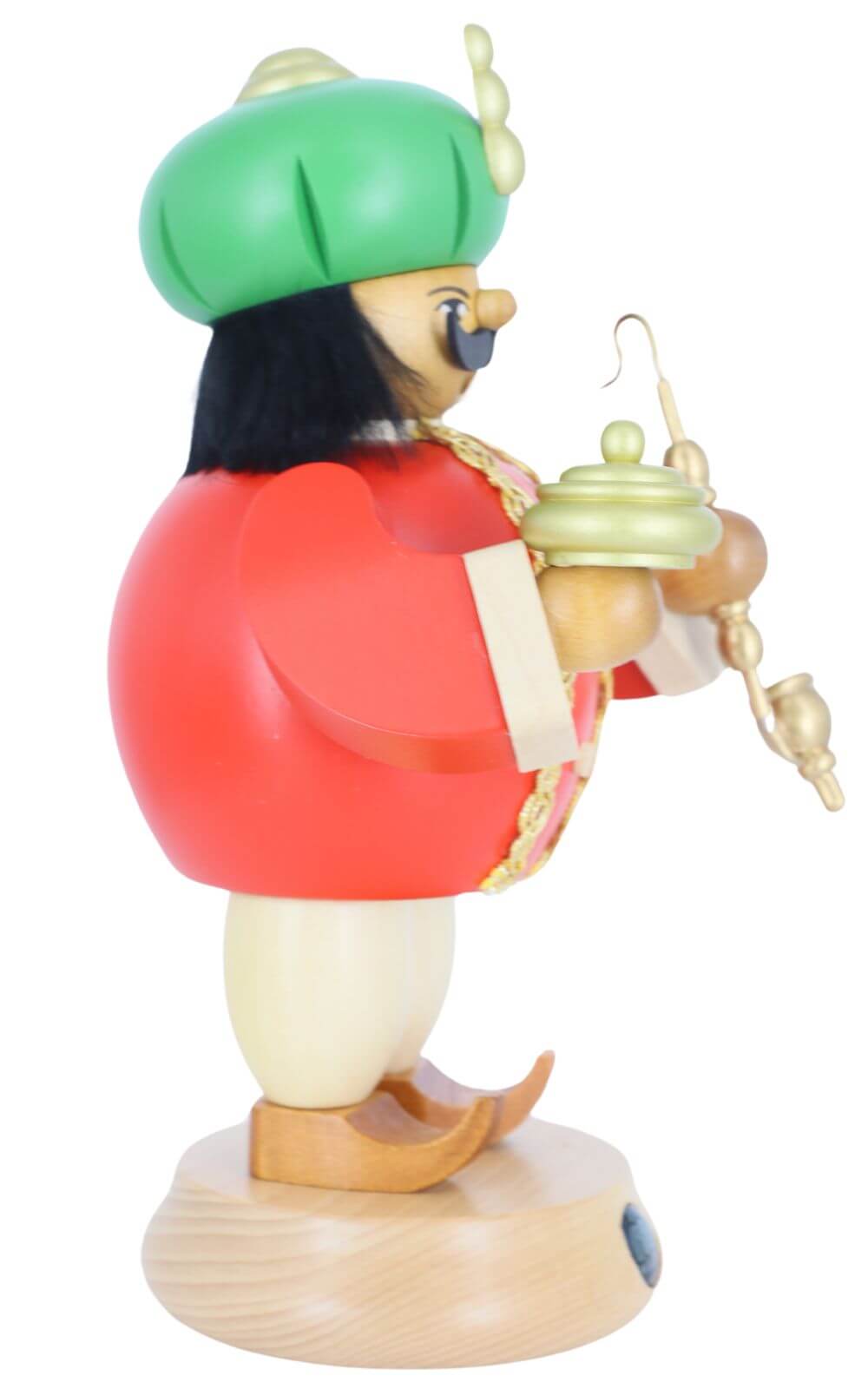 Smoking man Balthasar, 18 cm by Müller Kleinkunst_3