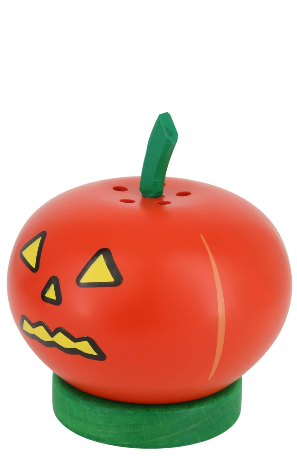 Premium German Pumpkin Incense Smoker – Handmade Erzgebirge Wood Art, 3.94 Inch/ 10 cm by Richard Glässer_3