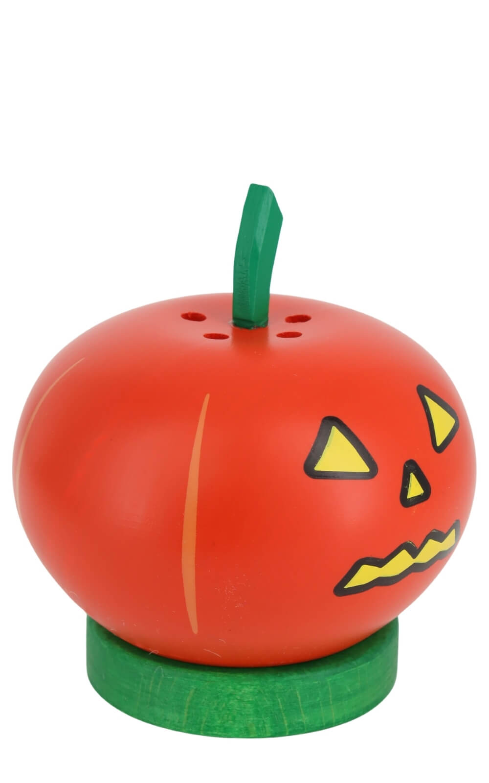 Premium German Pumpkin Incense Smoker – Handmade Erzgebirge Wood Art, 3.94 Inch/ 10 cm by Richard Glässer_1