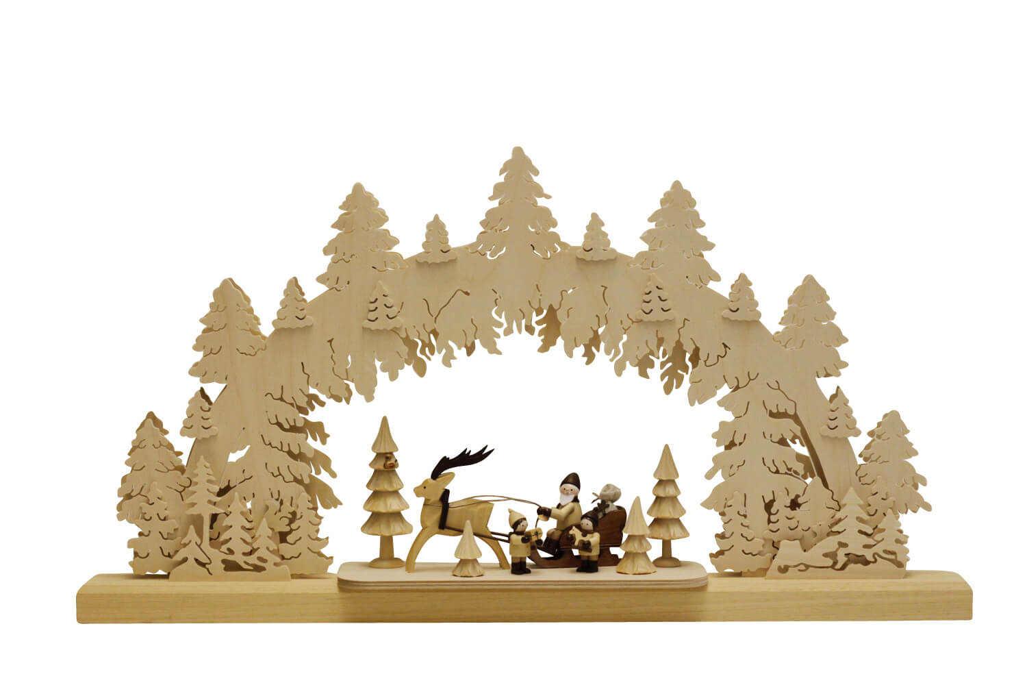Candle arch reindeer sleigh, 63 cm by Romy Thiel-2