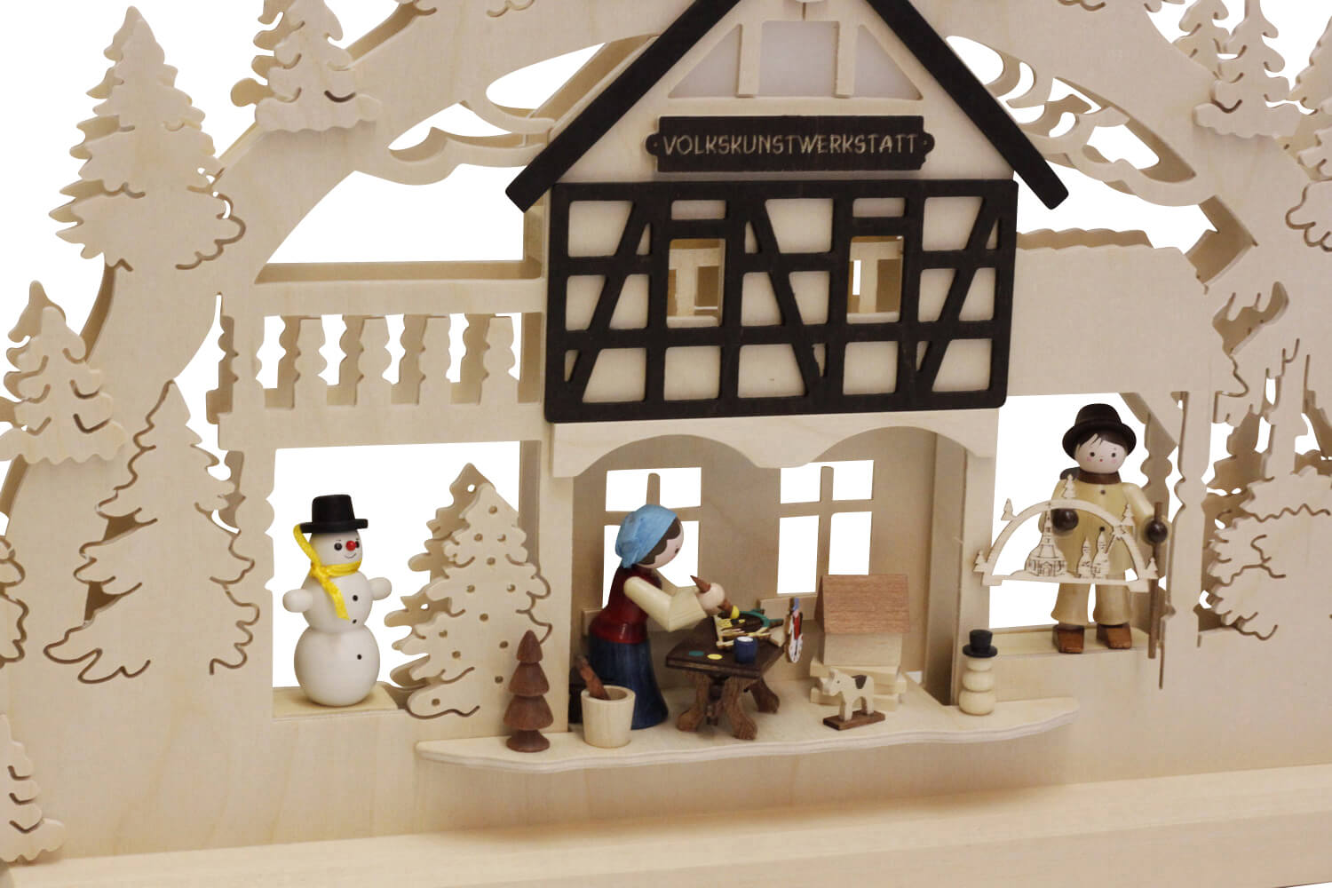 Candle arch folk art workshop, 42 cm by Romy Thiel_picture3